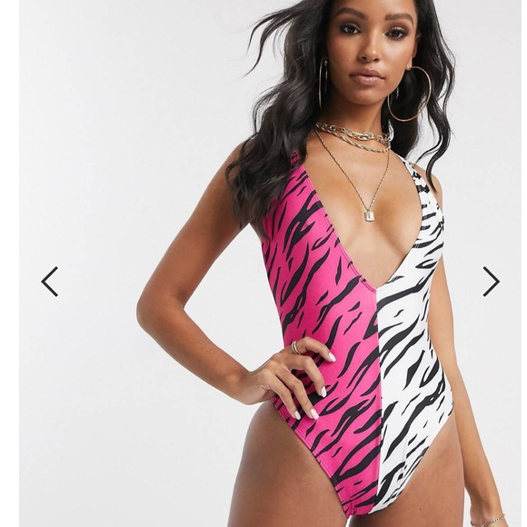 UNIQUE 21 zebra print bathing suit - Picture 5 of 5